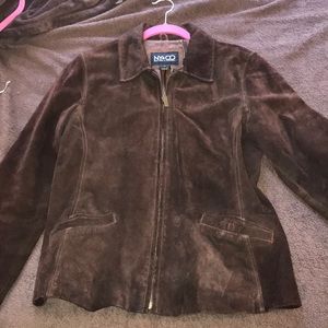 100% suede/leather jacket